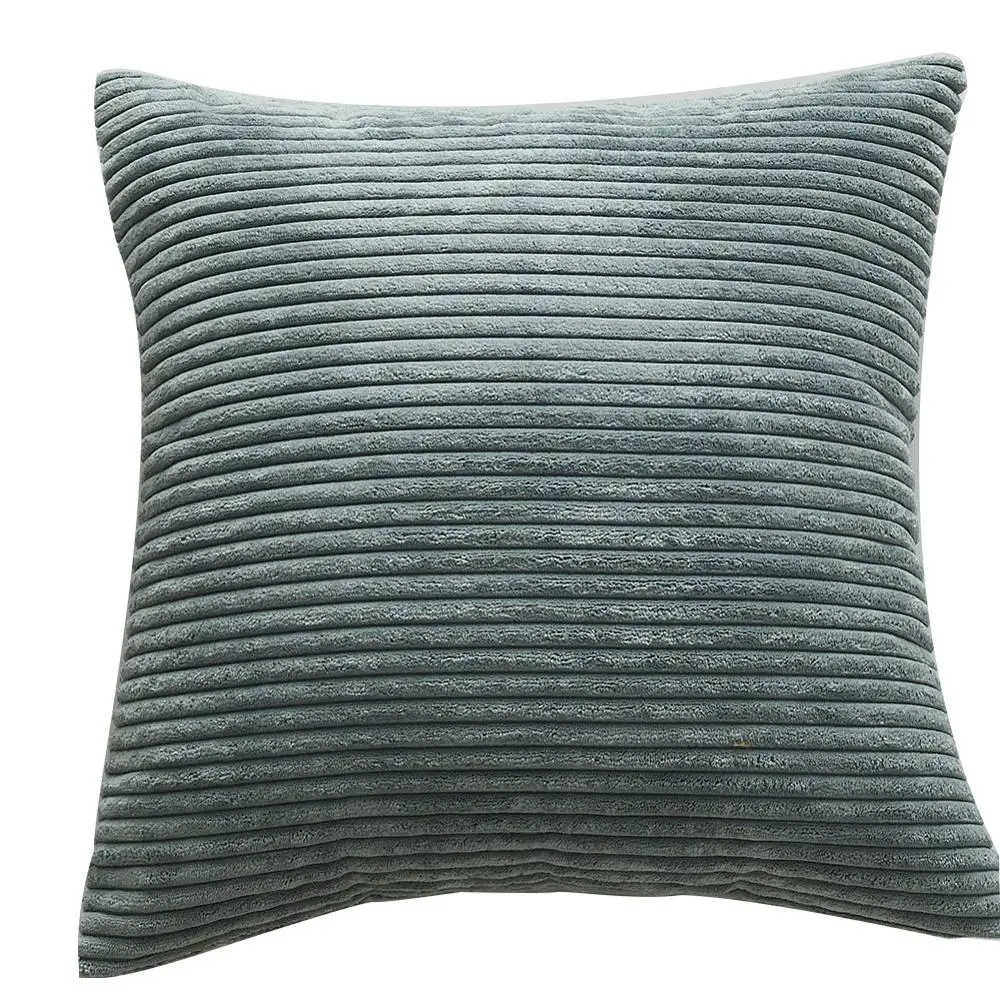 No Pillow Insert Синяя бархатная наволочка, наволочка, однотонный цвет, розовый, для дома, декоративная диванная, желтая наволочка, подушки для комнаты, счастливый год - Цвет: No Pillow Insert