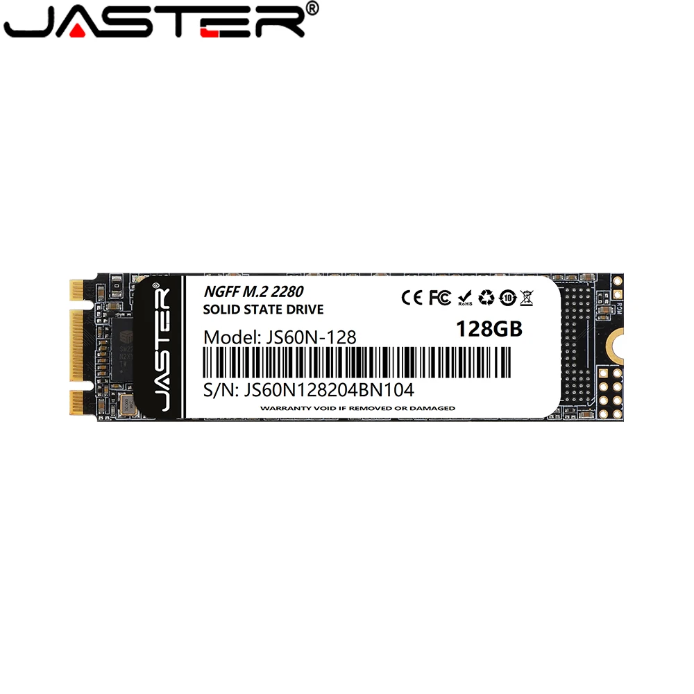 JASTER M.2 SATA SSD 64 Гб 240 ГБ 128 256 480 512 ТБ HDD M2 NGFF 2280 мм жесткий диск для компьютера ноутбука