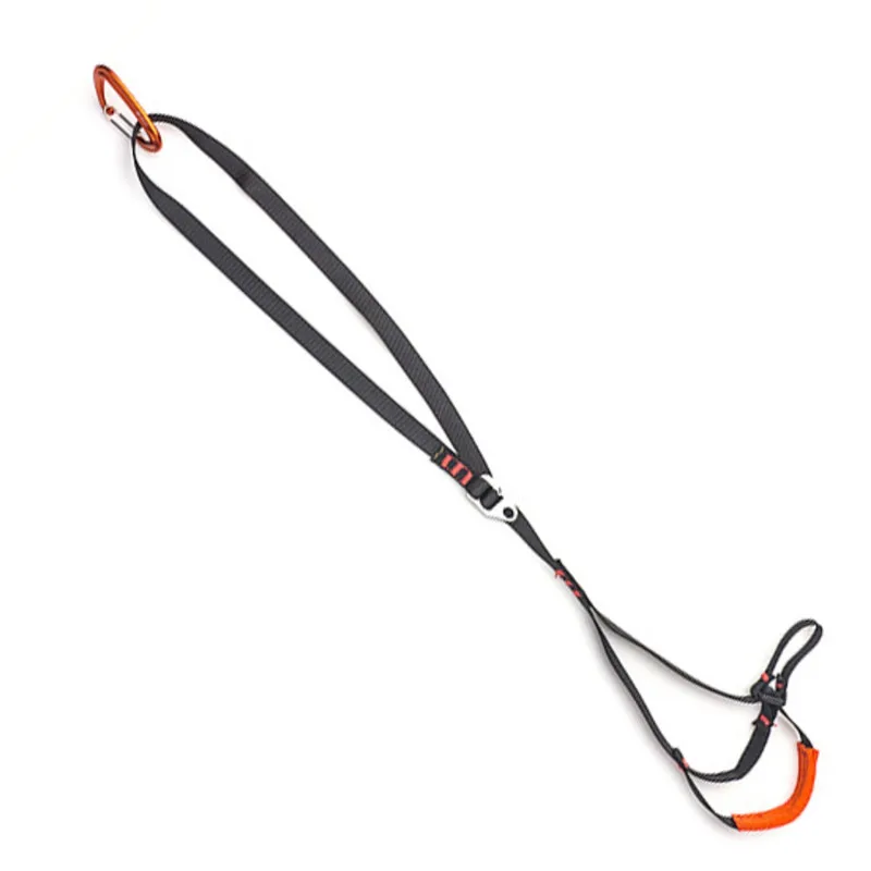 Professional Foot Webbing Belt Loop Polyester Adjustable Climbing Ascender Belt Device Band Rock Equipment