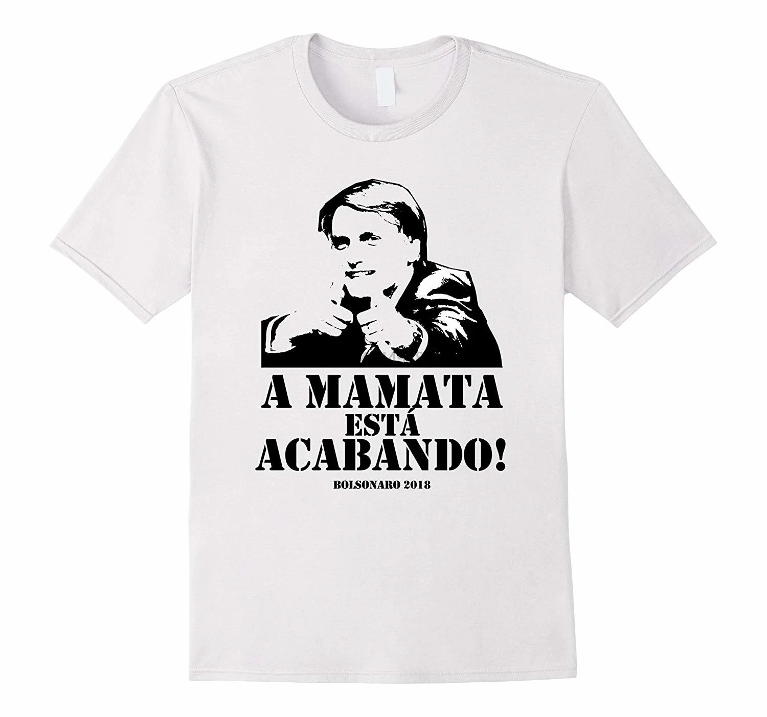 Camiseta Jair Bolsonaro 2018 Presidente do Brasil футболка | Мужская одежда