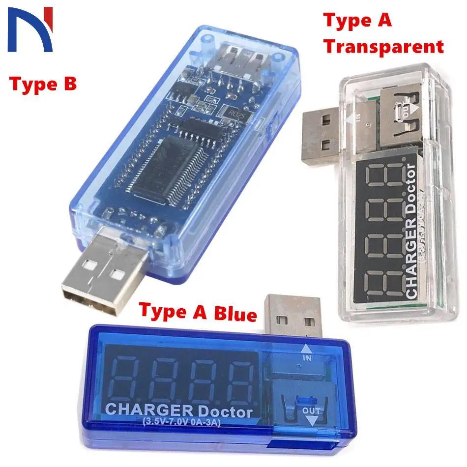 Портативный USB тестер с ЖК экраном|Измерители напряжения| |