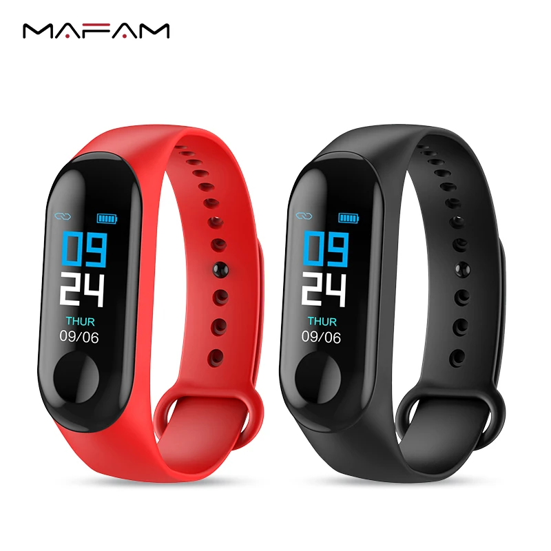MAFAM M3X смарт-браслет для мужчин и женщин, часы для измерения артериального давления, пульсометр, фитнес-трекер, водонепроницаемые спортивные часы, смарт-браслет
