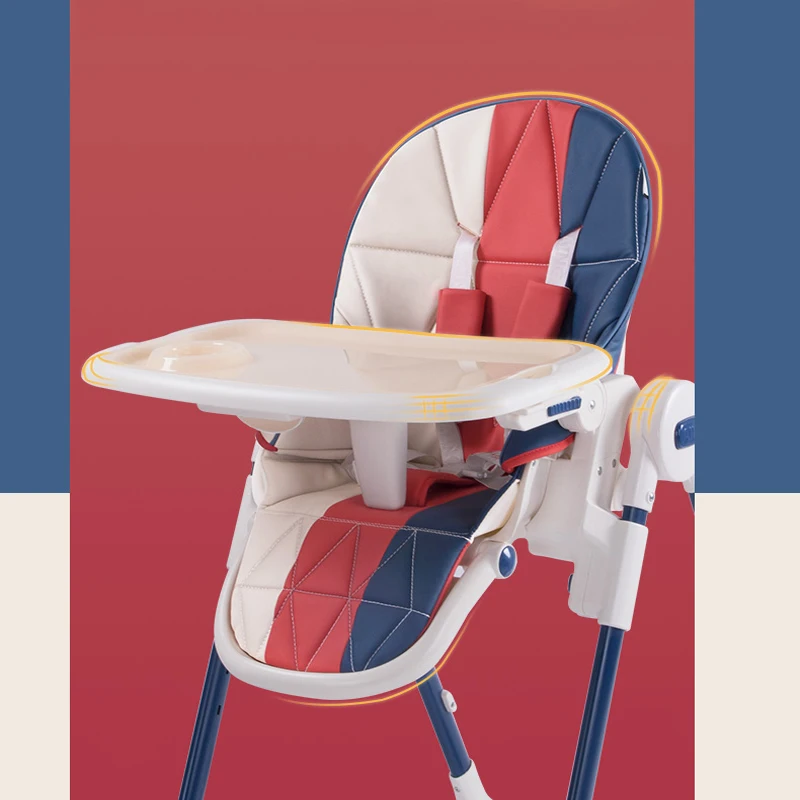 Детский стульчик для кормления, многофункциональное портативное Складное Сиденье, детский стол, пищевая тарелка, От 0 до 6 лет детей