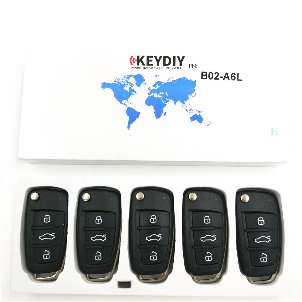Оригинальный Универсальный пульт дистанционного управления KD B02 A6L 3 Button B series для