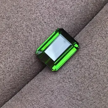 

LS218 Nature 4.7ct Green Tourmaline Loose Gemstones For Jewelry Making