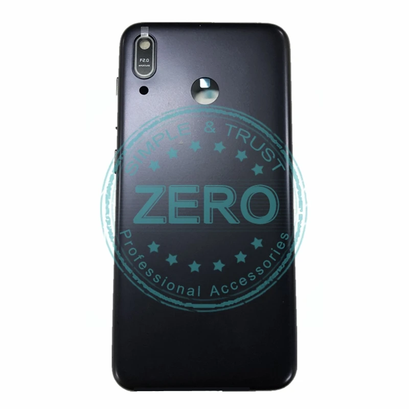 Для Asus Zenfone Max M1 ZB555KL задняя крышка батарейного отсека+ стекло объектива камеры+ боковые клавиши задние Запчасти для ремонта жилья