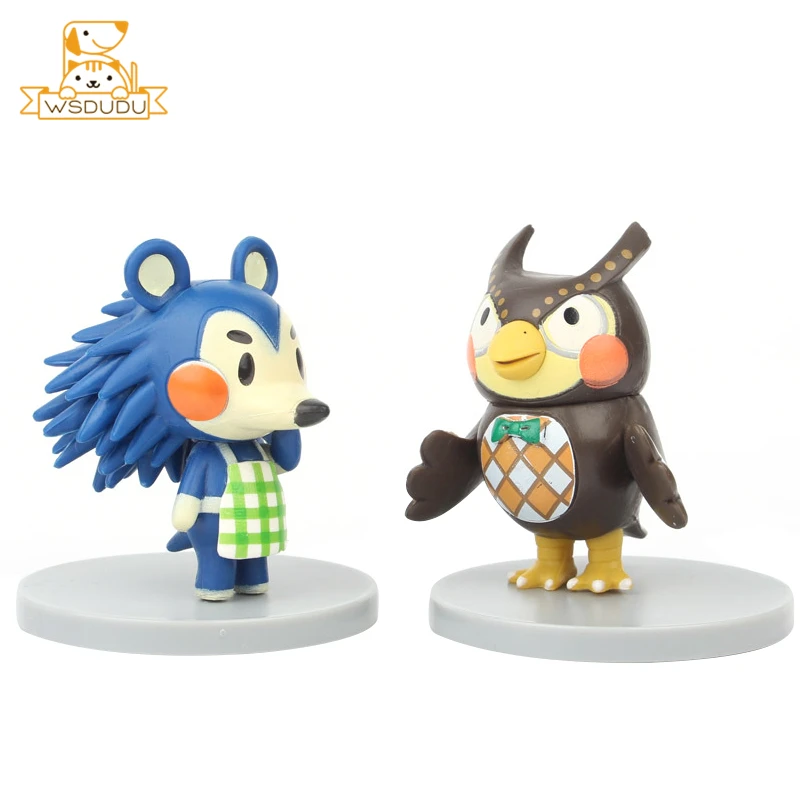 Милые животные пересечение игры Фигурки игрушки KK Isabelle Blathers Reese Mobel Lottie