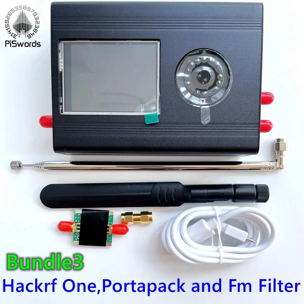 Portapack с TCXO для прошивки Hackrf One Mayhem. 0.05ppm Tcxo и Upconverter FM фильтр|Демонстрационные