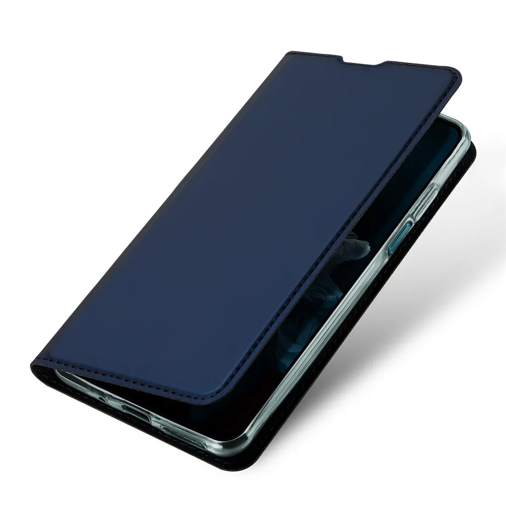 Бумажник Флип из искусственной кожи чехол для huawei Honor 20 Pro/YAL-L41 YAL-AL10 6,2" Магнитный чехол с подставкой слот для карт чехол для телефона s - Цвет: Navy blue