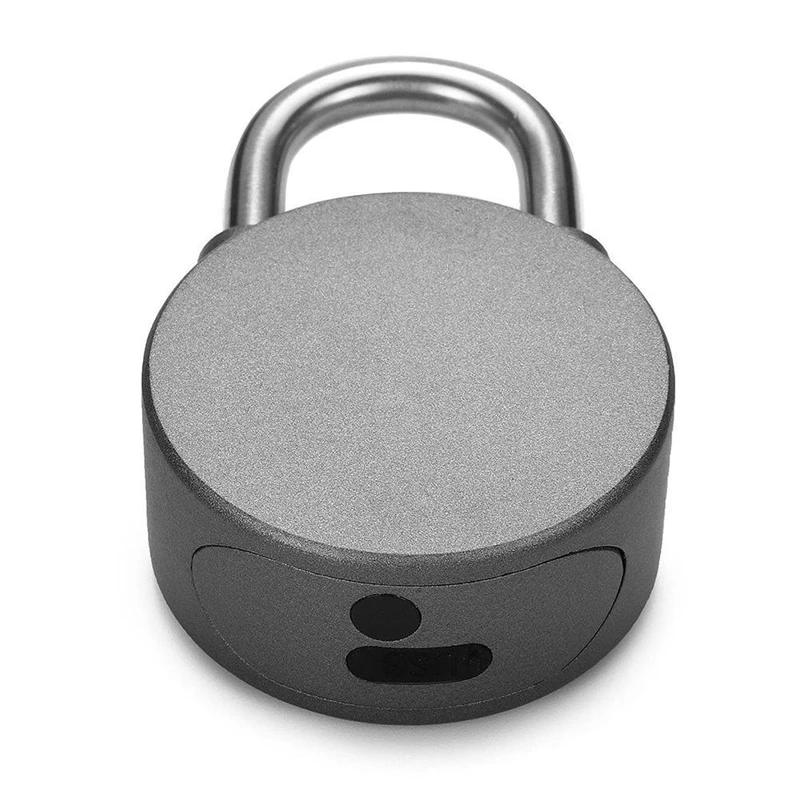 Fingerprint Padlock Metal Security Locker Lock Bluetooth Connection Waterproof Suitable for House Door Backpack Suitcase Bike Gym Office  22