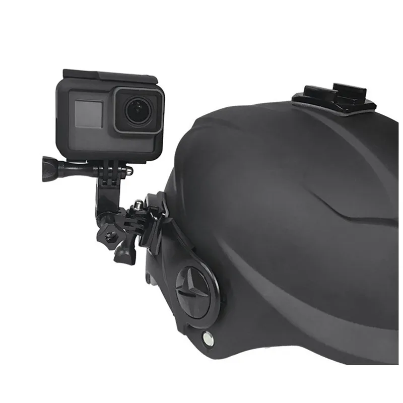 Адаптер штатива для мотоциклетного шлема фиксированное Крепление для GoPro Hero 8 7 6 5 Yi 4K SJCAM EKEN DJI Osmo набор аксессуаров для экшн-камеры