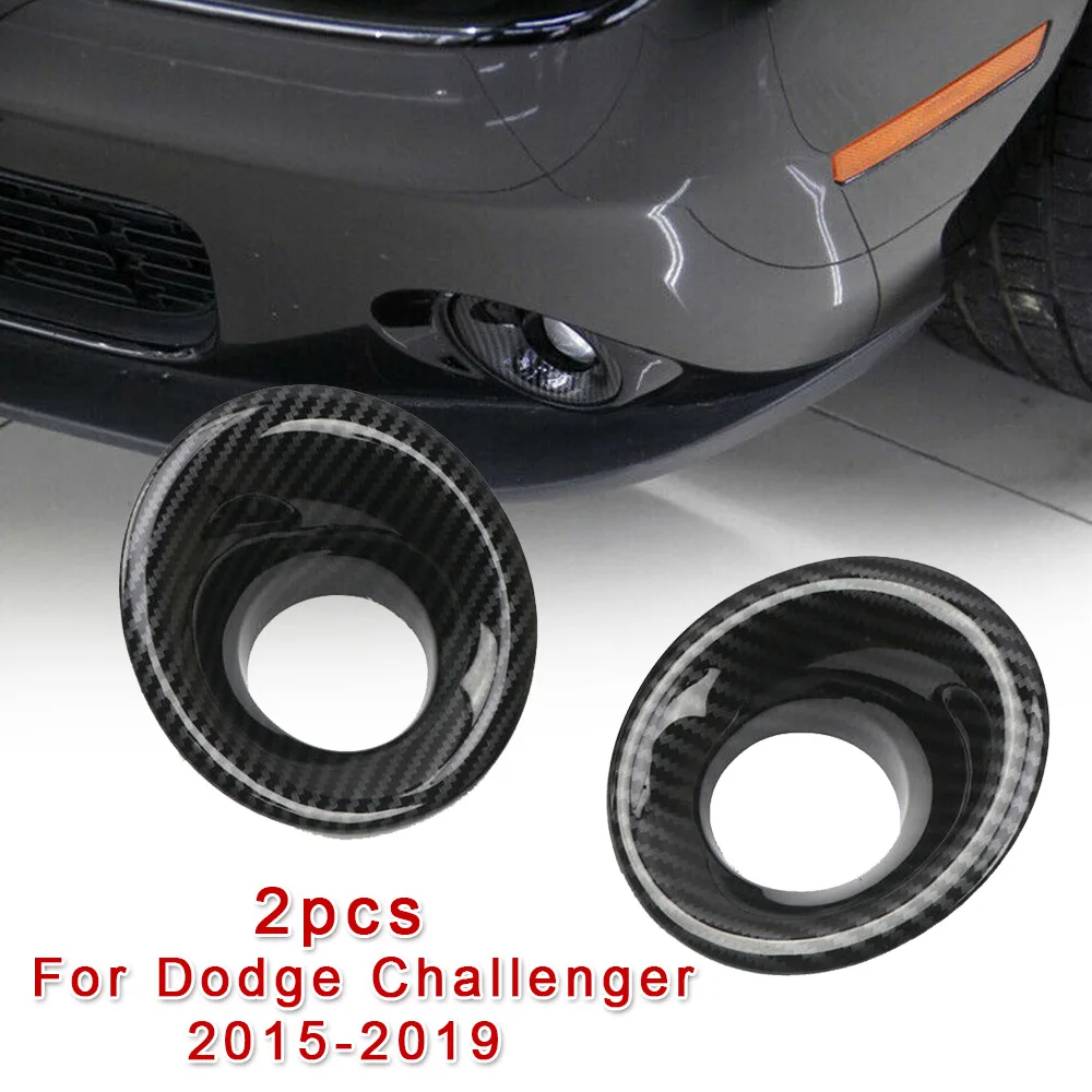 2 шт. передний противотуманный светильник декоративная накладка для Dodge Challenger