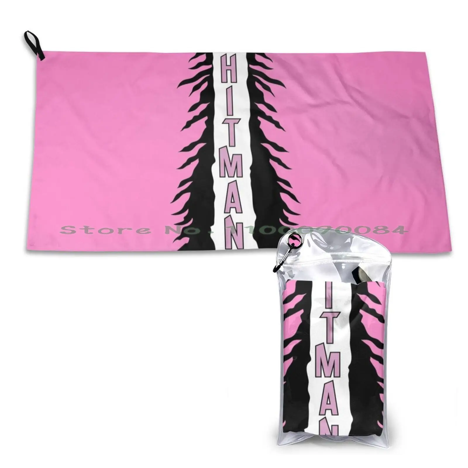 Hitman Classic Quick Dry Asciugamano Palestra Sport Bagno Portatile Bret Hart Owen Hart Hitman Eccellenza Di Esecuzione Sharpshooter