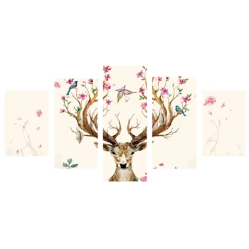 

5D DIY Diamond Painting Diamond Painting "Sika Deer" Embroidery Cross Stitch Diamond Art 3D Home Decoration Gift 95 * 45cm