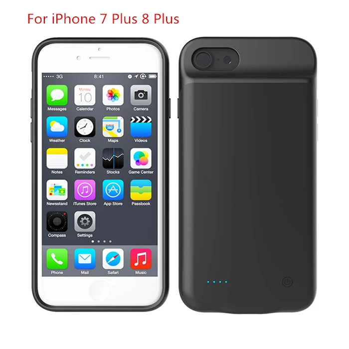 Для iPhone 5S, SE 5 6 6s чехол для телефона 4000 мАч аккумулятор зарядное устройство чехол Зарядное устройство для iPhone X XS/Xr/XS Max 7/8 Plus чехол