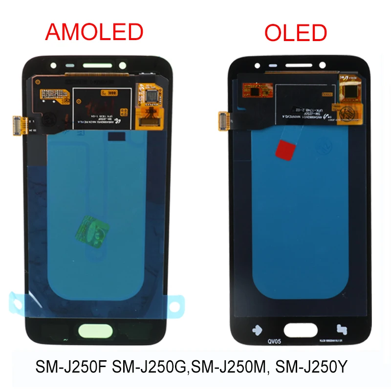 AMOLED LCD untuk Samsung Galaxy J2 Pro 