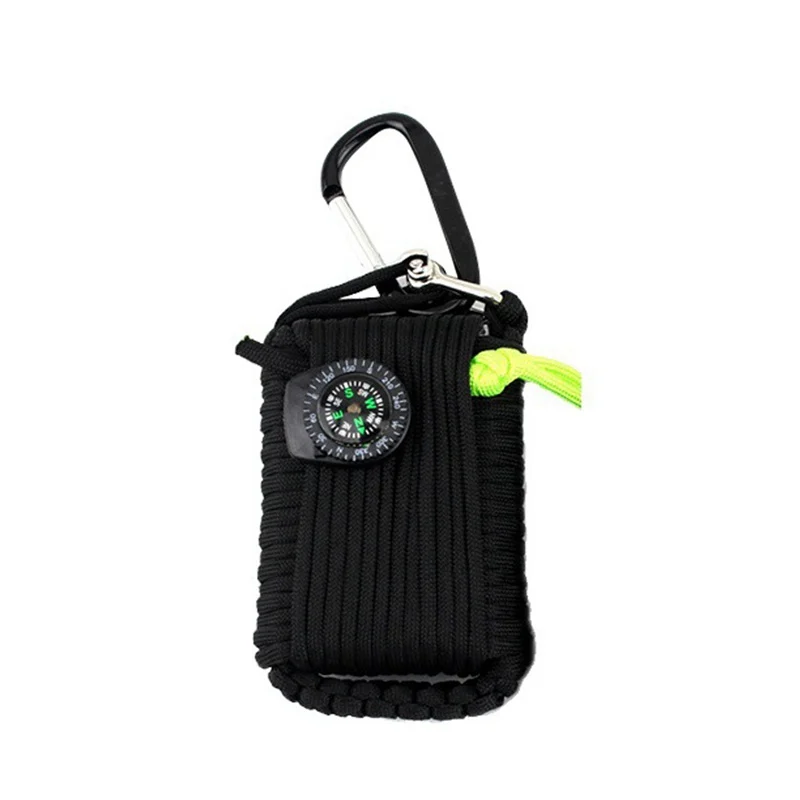 

29 in 1 Outdoor Survival Equipment SOS Kit Paracord First Aid Box Supplies Field Self-help Box For Camping Travel Fishing Kit