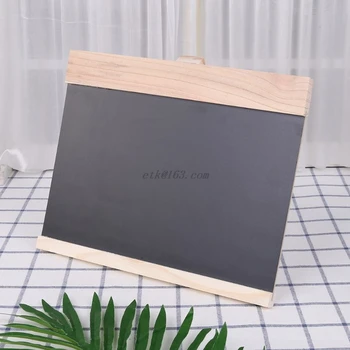

Desktop Message Blackboard Easel Chalkboard Kids Writing Advertising Board Bar