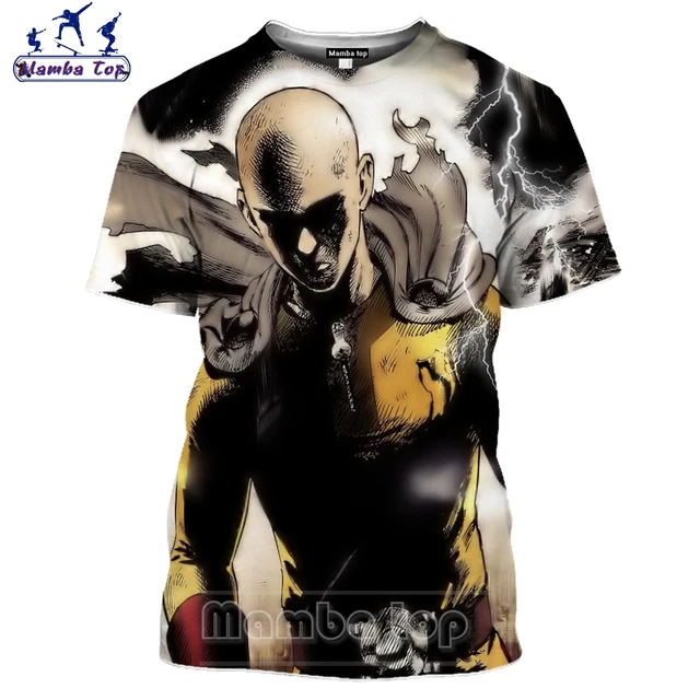 Anime One Punch Man 3D T Shirt Women Men Boys Girls Summer Short Sleeve  Funny Tshirt Graphic Tees Saitama Oppai Cosplay 