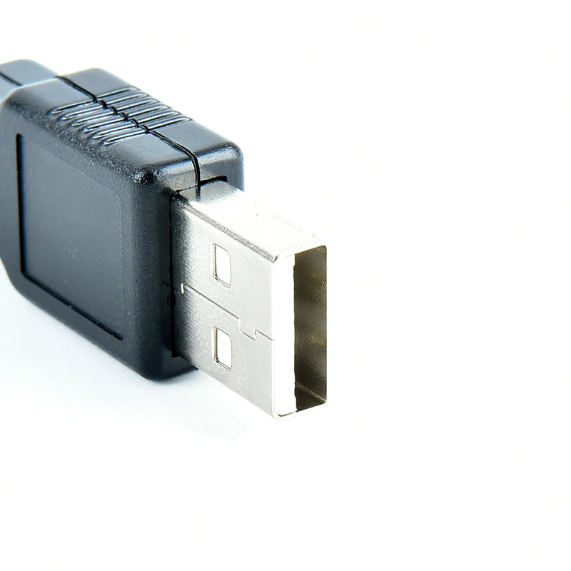 Мужской 4 контактный разъем с черным Пластик крышка DIY Тип usb разъём адаптер для подключения USB 2,0 PCB внесение изменений кабель для передачи данных линии