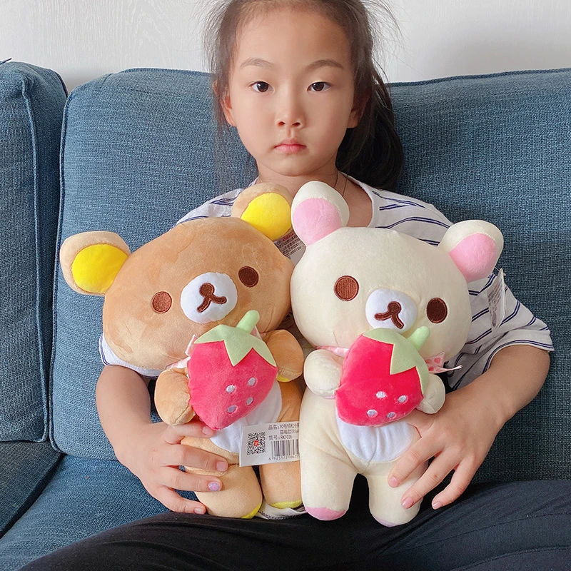 Rilakkuma Bear Stuffed Animal Rilakkuma Plush Stuffed Strawberry