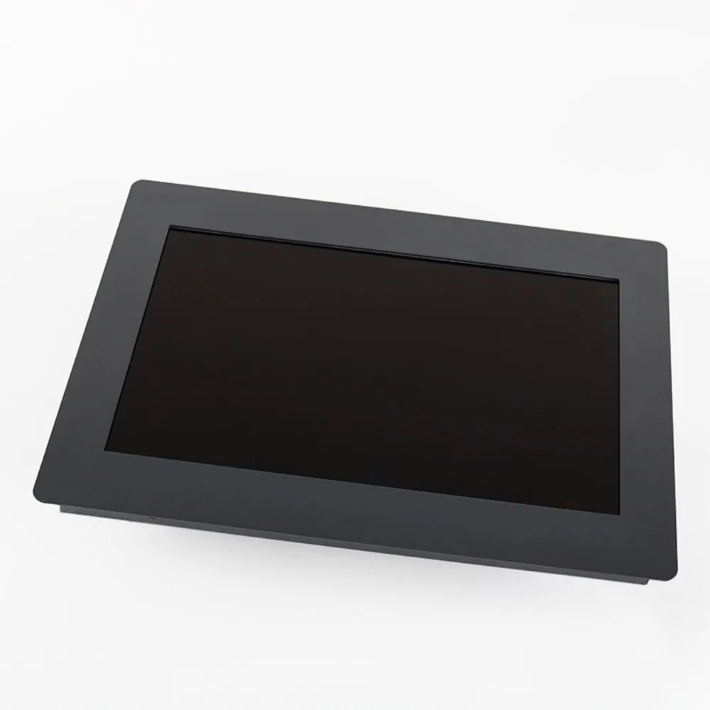 vesa bracket front screen IP65 15  inch android industrial touch screen stainless panel pc