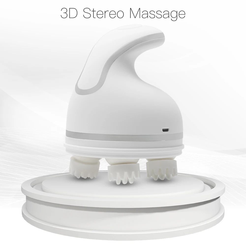 

3D Kneading Silicone Multifunctional Dragon Gripping Head Massager Charging Electric Knead Scalp Massage Relaxation Machine