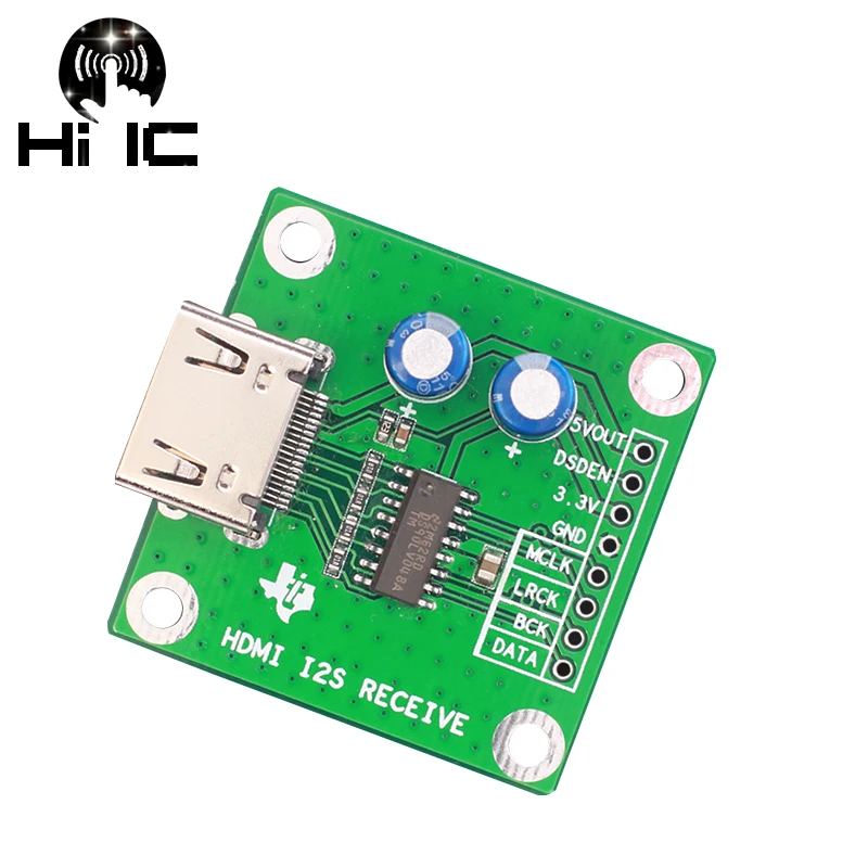 

Плата приемника HDMI-совместимая с I2S, плата передатчика I2S в HDMI-совместимая, дифференциальное преобразование сигнала I2S, ЦАП Декодер
