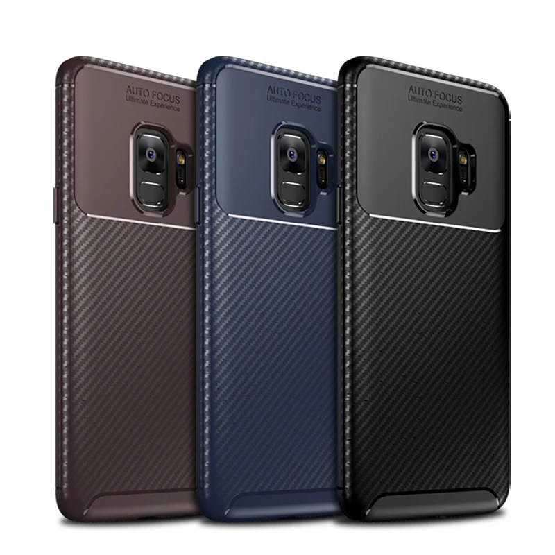 Чехол из углеродного волокна кремнезема для samsung Galaxy S9 Note10 Plus, чехол из ТПУ для samsung Note10 S9plus Galaxy Note9