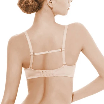 

Women Ladies Anti Slip Bra Strap Double-shoulder Female Holder Buckle Belt With Back Hasp All Match Invisible Elastic Straps