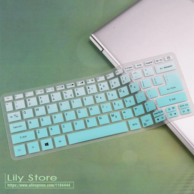 fadewhiteb Защитный чехол для клавиатуры ноутбука acer Swift SF113 S5-371 SF514 SF5 Swift 5 swift 3 Aspire S13 14 SF314 Spin 5 13,3'' - Цвет: fadewhiteb