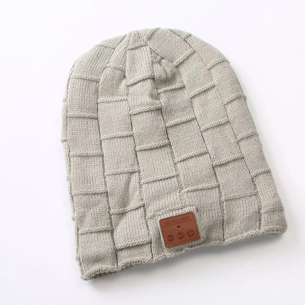 

RG5Winter Fashion Cool 4.2 wireless headset Music Knit Hat with Handsfree Smart Headset Music Hat