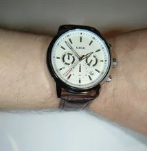 LIGE-Reloj ejecutivo de lujo para hombres, cronógrafo de cuarzo, con correa de cuero e indicador de fecha, estilo casual, a la moda, marca superior, con caja