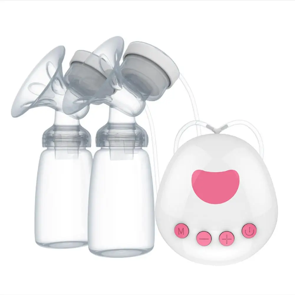 

Bilateral Electric Breast Pump Powerful Nipple Suction Breast Pumping Milk Automatic Massage Postpartum Breast Pump