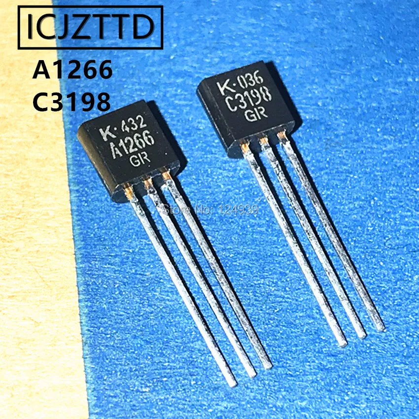KTC3198-GR KTA1266-GR TO-92 C3198 A1266 C3198GR A1266GR A1266-GR C3198-GR 2SC3198 2SA1266