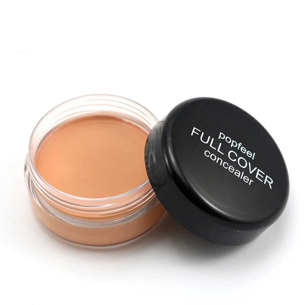 Full Cover Base Concealer Cream Women Face Makeup Dark Spot Blemish Concealer Contouring Corretive Liquid Foundation TSLM2