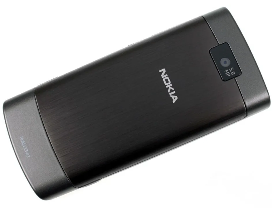 Разблокированный телефон Nokia X3-02 мобильные телефоны GSM 3g Wifi Bluetooth 5MP камера Поддержка Русская клавиатура Восстановленный сотовый телефон