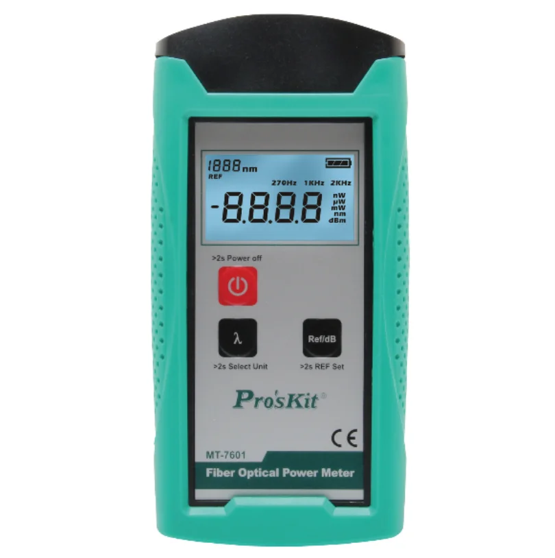 Proskit MT-7601 оптоволоконный измеритель мощности OPM