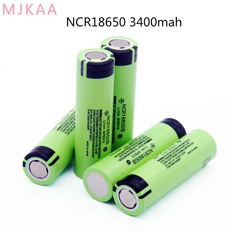 MJKAA NCR18650B 3 7 V 3400 Mah mah перезаряжаемая литиевая батарея | Электроника