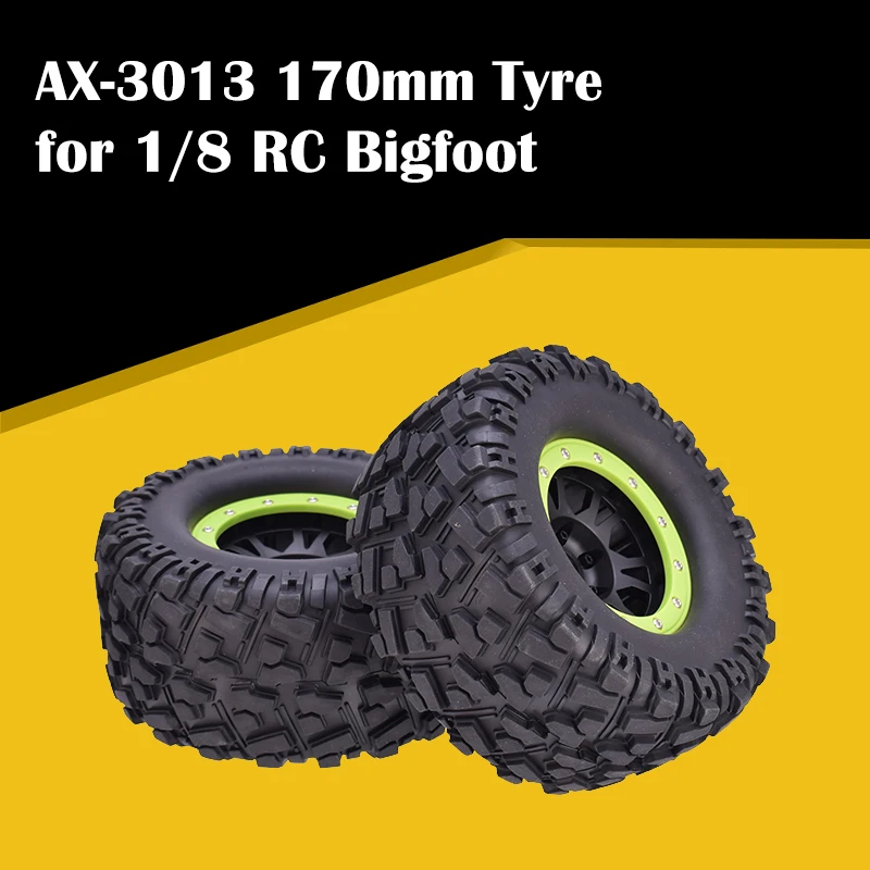 170mm Rubber Tire Tyre 17mm Wheel Hexagon for 1/8   HPI Savage RC Car