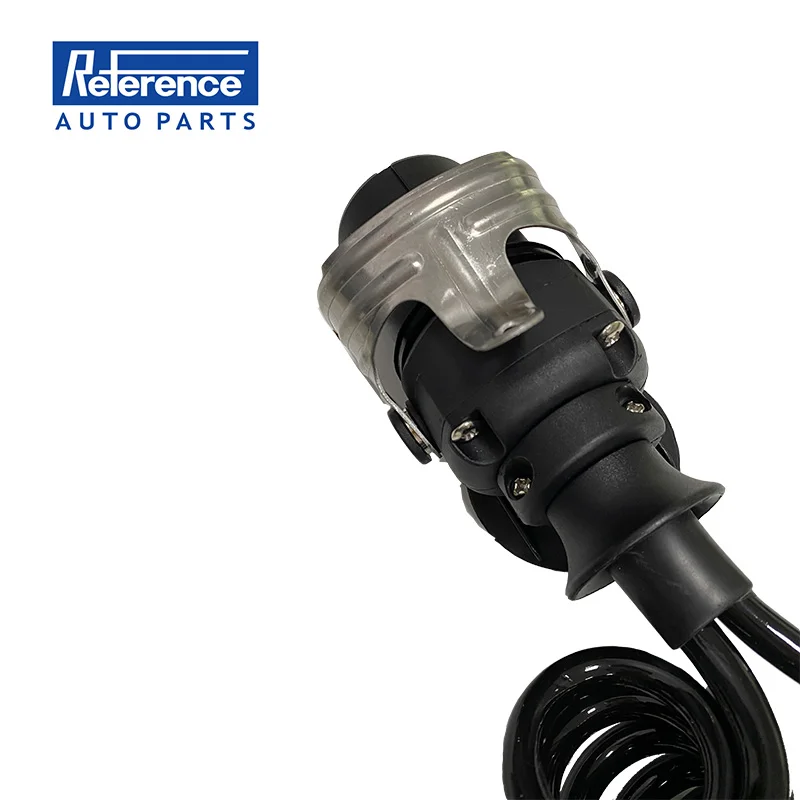 Truck Spare Parts Electrical Coil Replaces 15-7-7 Pin Trailer Plug Wiring Spring Cable Connector 21971559 With Spring Cable