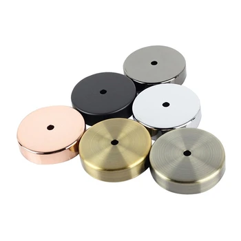 

Diameter 10CM Black/White Gold Ceiling Plate, Factory Price Ceiling Mount Light Accessories For Pendant Lamp&Wall Light(XL-50)