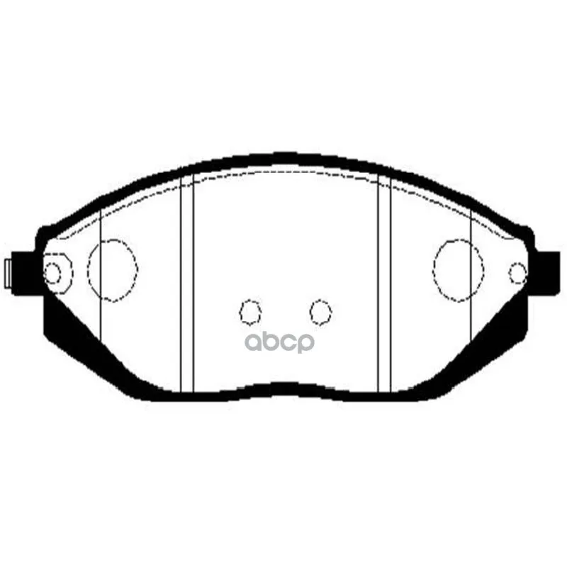 Ckkd-23_колодки Дисковые Передние! Chevrolet Spark 1.0/1.2 10 Ctr Ckkd23 Ctr арт. CKKD23