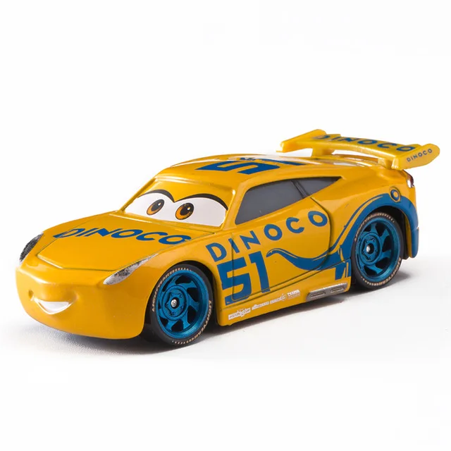 disney Cars pixar 2 3 toys Lightning McQueen Matt Jackson Storm Ramirez 1:55 Alloy Pixar Car Metal Die Casting toy for children 31