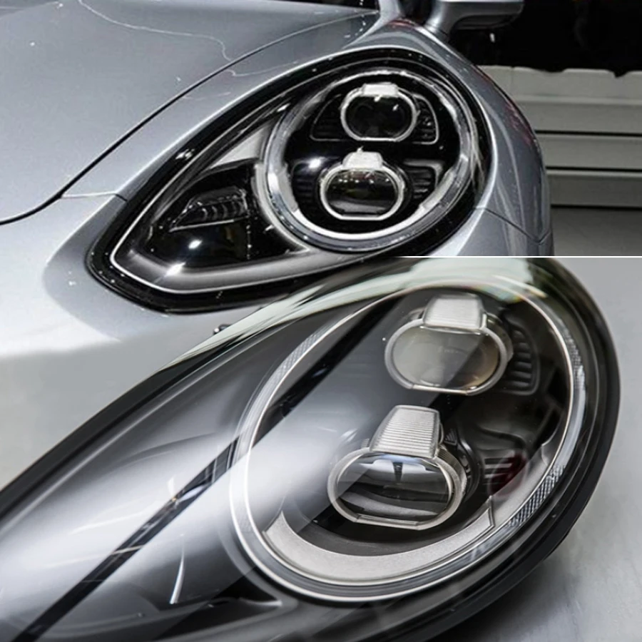 Для Porsche Panamera 2014 2016 линзы для передних фар стеклянная маска крышка лампы