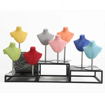 

Best Quality Model Head and Neck Mannequin Fabric Dummy Hot Sale