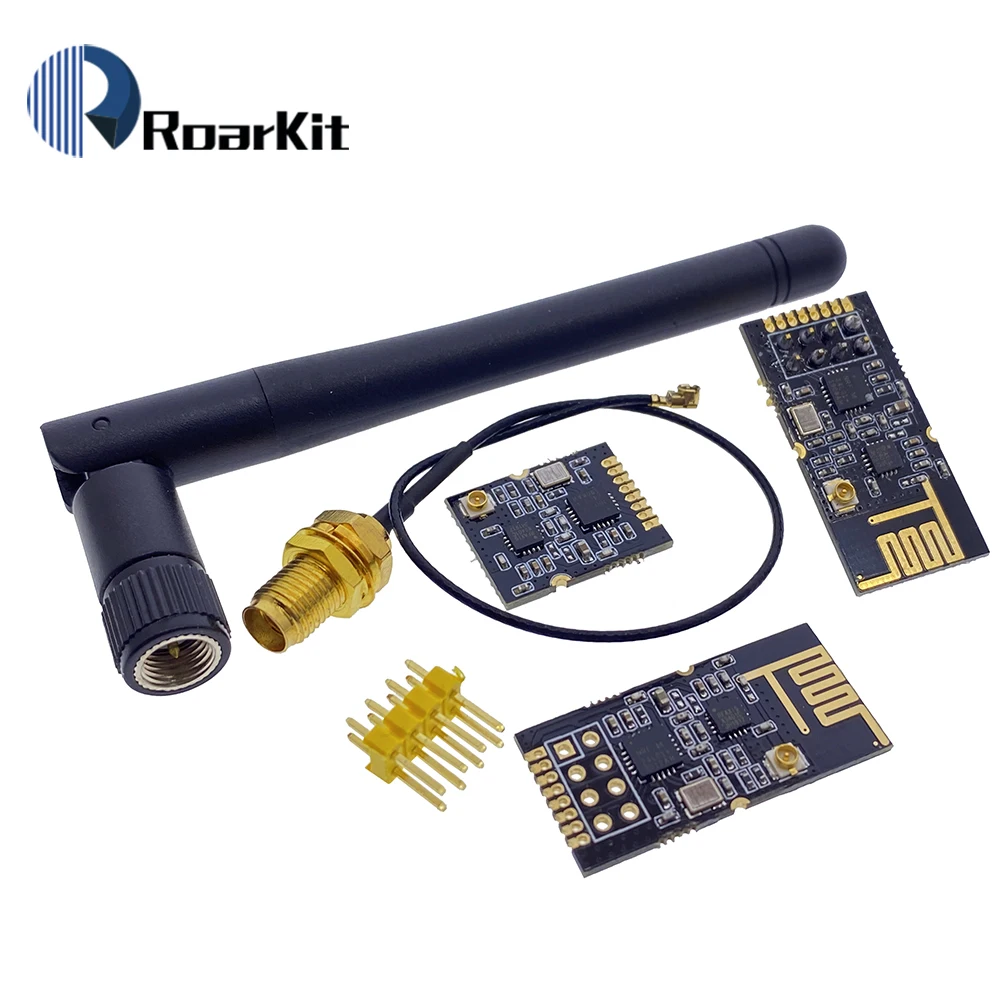 GT 24 NRF24L01 + PA LNA (с антенной) плата адаптера разъема 2 4G модуль беспроводной передачи