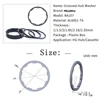 RISK MTB Bike Hub Spacers Road Bicycle Bottom Bracket Washer For Grooved Type Hub Flywheel Cassette Gasket 10S 11 Speed Adapter ► Photo 3/6