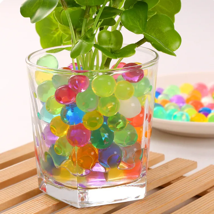 10000 pcs/bag 11 kinds of color crystal mud crystal earth sponge crystal beads colored pottery bubble beads soilless cultivation