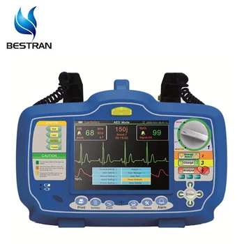 BT-AED02 emergency icu medical AED automated external defibrillator monitor